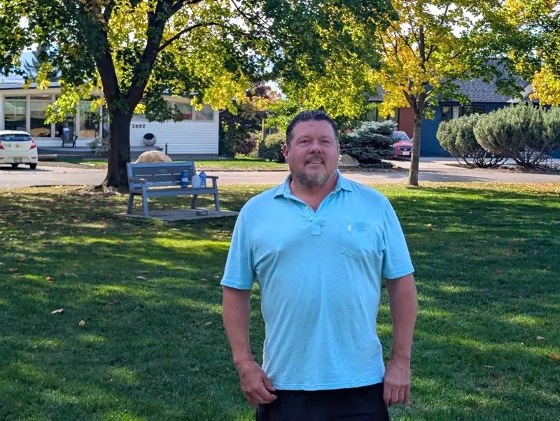 Tim Jones, REALTOR®, at Crescent Park in East Hill, Vernon